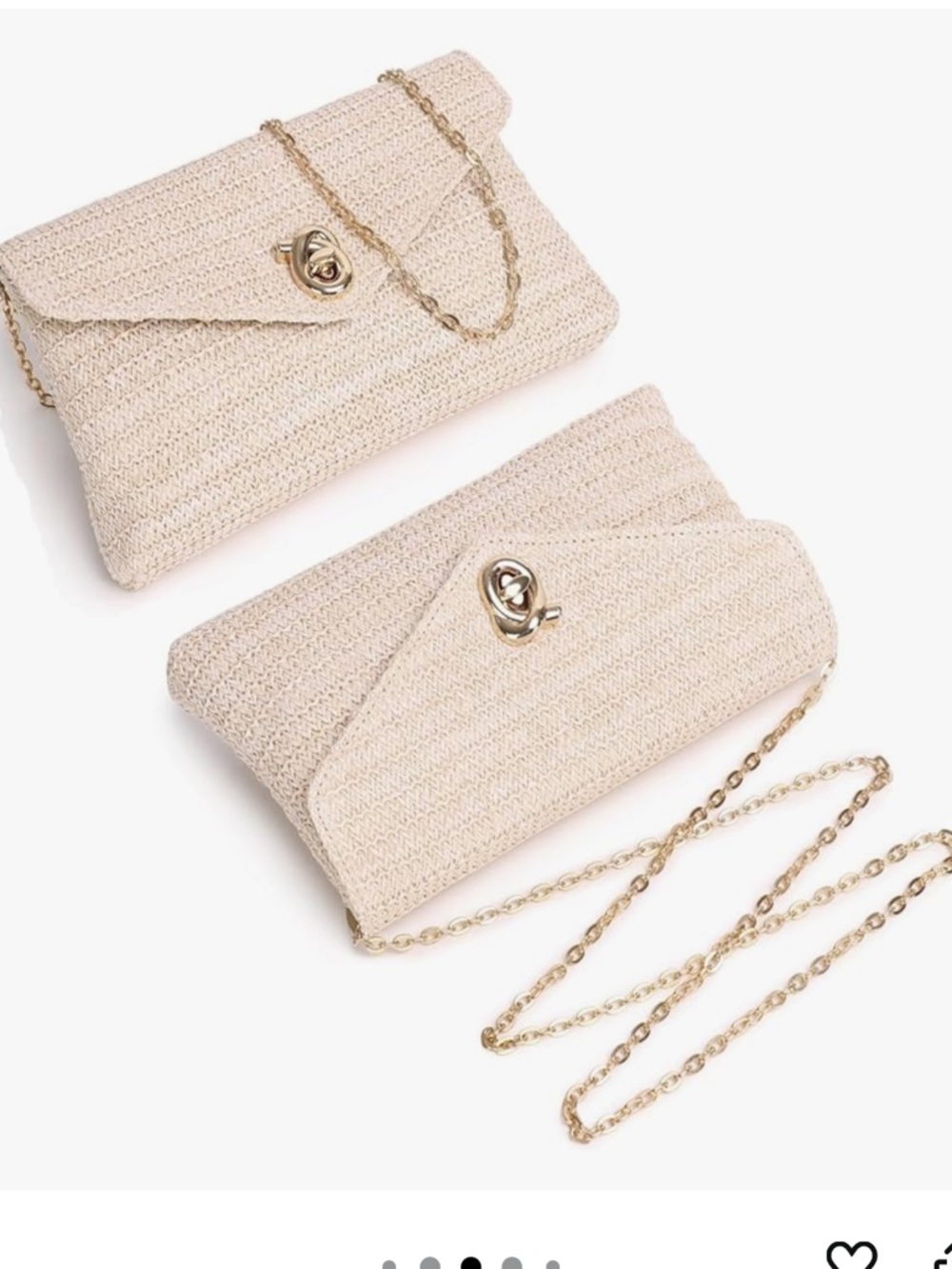 Straw Women Evening Bag Stylish Handbag Shoulder Bag - Picture 6 of 9